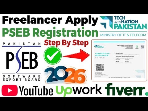 Pseb registration | how to apply as a freelancer pseb registration | pser register as a YouTuber