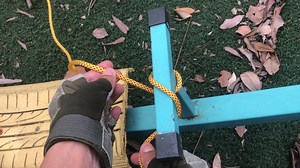13K views · 106 reactions | How to tie the Cleat Hitch (Halyard) - Simple and Detailed - Camping Knots #knotshort | KNOT SHORT | Facebook