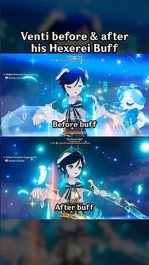 VENTI BEFORE & AFTER HIS HEXEREI BUFF