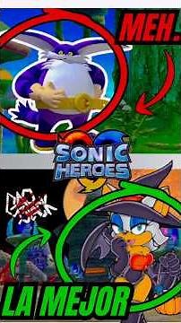 Ranking ALL Sonic Heroes levels #sonic #ranking #sonicthehedgehog #shorts