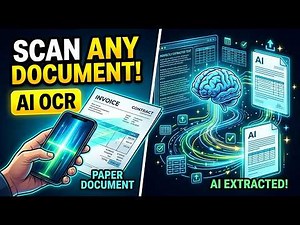 How to Scan & Extract Data from Physical Documents Using AI OCR | Learn AI Tools
