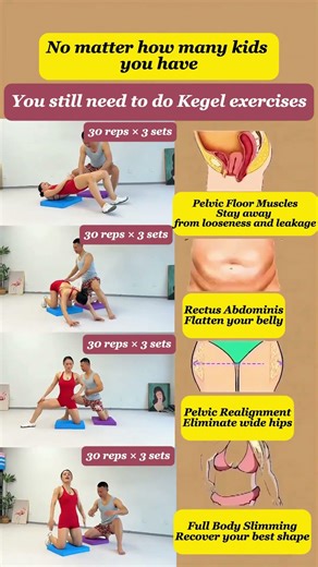 No Matter How Many Kids You’ve Had—You Need Pelvic Floor Training #exercise #abs#sports