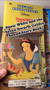 Reading with the sound effects🤌 Snow White and the Seven Dwarfs Golden Sound Story Book! #snowwhite #snowwhiteandthesevendwarfs #90snostalgia #90skids #MemoryLane #blastfromthepast #vintagevibes | CPJ Collectibles