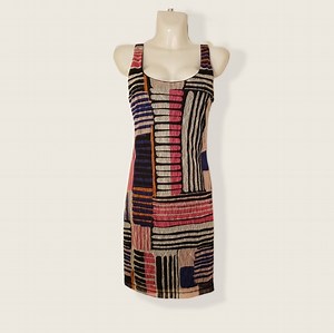 BAR III striped mini dress sleeveless size S