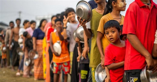 Starving children screaming for food as US aid cuts unleash devastation and death across Myanmar