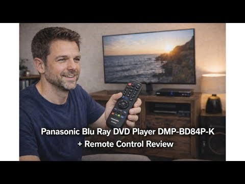 📀 Panasonic Blu Ray DVD Player DMP-BD84P-K Review – Worth It for Home Media? 📀