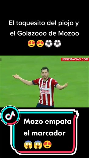 El Golazooo de Mozo que empataba el marcador!! #ligabbvamx #clasico_de_clasicos💙❤️ #clasicassemis #chivasdelguadalajara #america #tdnmx #golpormexico #jeinzmacias
