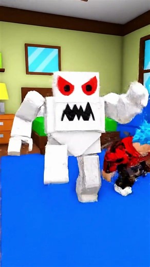 My Homework Ate Me! (Roblox Funny) #robloxshorts #viralshorts #roblox