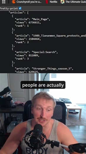 Find everything people are searching for on Wikipedia 😎 Ever been curious what the world’s been searching for on Wikipedia, or how many people are searching for it? This Python/R package lets you easily investigate that very question. Wondering how this might be useful? The stock market often makes large moves strongly influenced by the news, if you created a feature to pick up on Wikipedia trends early, that could be a great indicator! Follow for more free coding resources ✅ #code #coding #tec