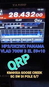 QRP LIFE #qrp #10meter #hamradio #hamradiooperator #dipole #radio #antenna #hf