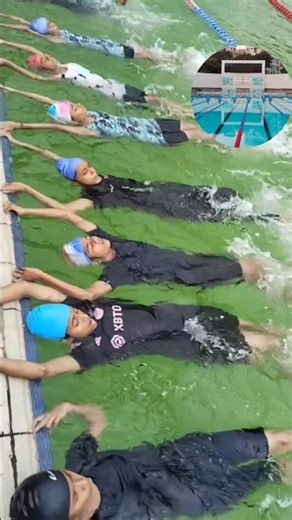 Backstroke Wall Kick for New Swimmers | BD Swimming Club | Swimming Basics