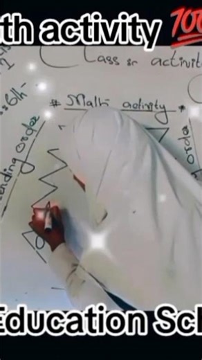 🔥 Amazing Maths Activity for Students | Fun Learning in Classro #education #schoollife