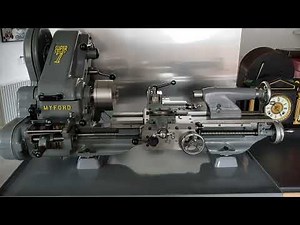 Myford super 7 lathe made in 1973
