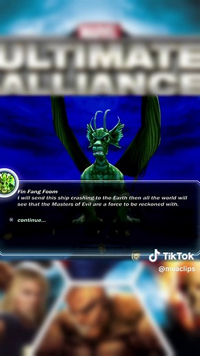 Magneto & Fin Fang Foom Conversation In Marvel Ultimate Alliance