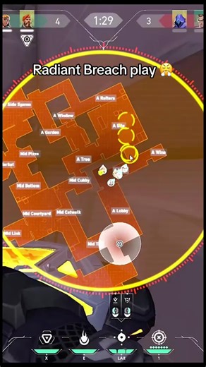 Insane Radiant Breach Play in Valorant