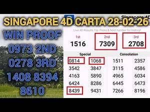 28-02-2026 Singapore Pools 4d chart | Singapore Pools 4D Prediction || SGP 4D CHART NEW FORMULA