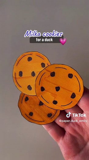 Milka Cookies for a Duck