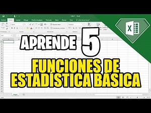 LEARN STATISTICS WITH EXCEL | BASIC STATISTICAL FUNCTIONS IN #excel