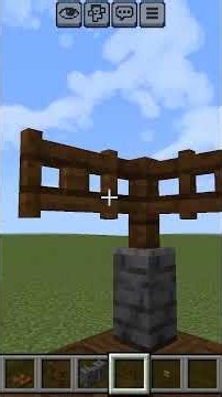 Market Stall (Building Tutorial) #minecraft