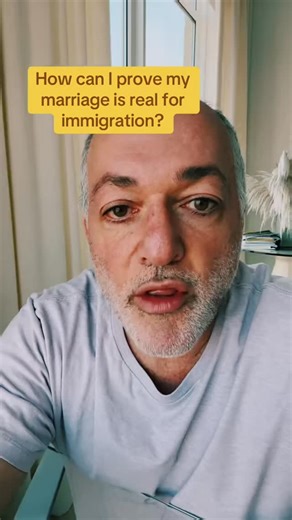 Brad Bernstein on Instagram: "the best way to prove a real marriage is to be in a real marriage. That means live together full time and have a financial relationship #fiancee💍 #marriage #fyp #immigrationtips #90dayfiance"