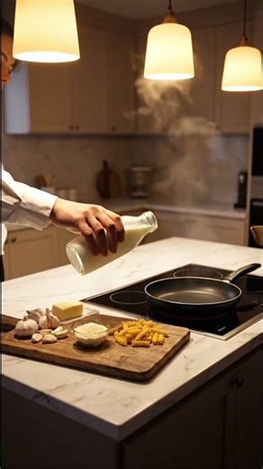 cheesy Alfredo pasta #asmr #cooking #cookingchannel #cookingvideo