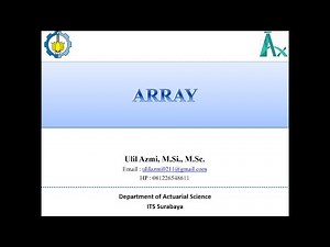 VBA Macro Excel - Variabel ARRAY