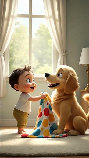 Baby & Dog’s Morning Routine | Heartwarming Pixar-Style Short #3danimation #funny #comedyanimation