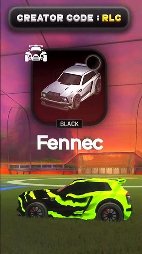 Clean Fennec Design (BakkesMod) #EpicPartner #RL #RocketLeague