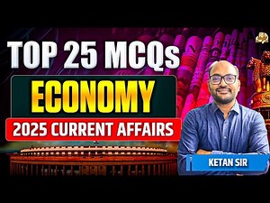 Top 25 UPSC Economy MCQs You Must Know for UPSC Prelims 2026 | Sleepy Classes