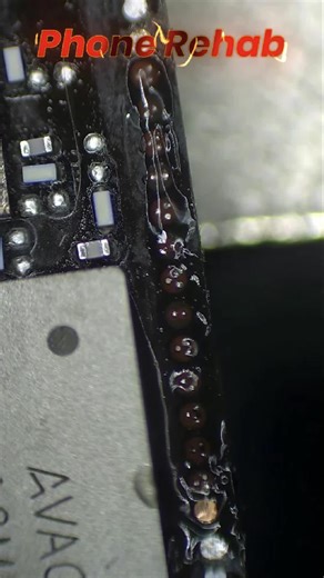 Repair Broken Solder Pads on iPhone with REFOX Soldering Lug #Shorts