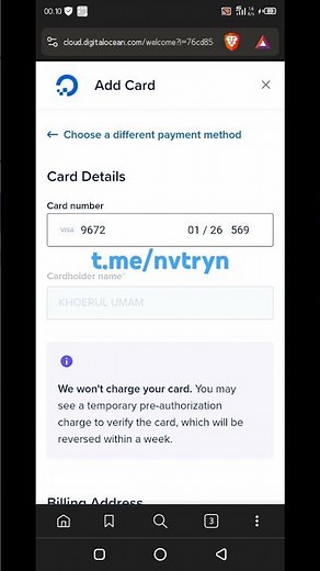 Cara daftar Digital Ocean 2025 #digitalocean #vps #method #cloud #chill #music #cover #lofi