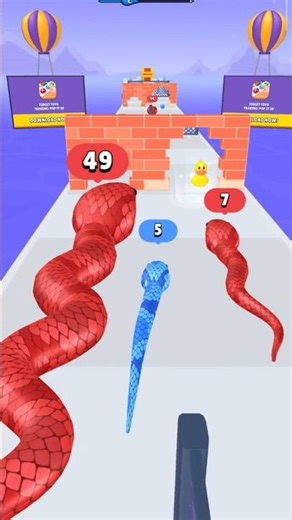 Snake Run 3D Game New update 2025 piyush99097 #short #viralshorts #games #shorts