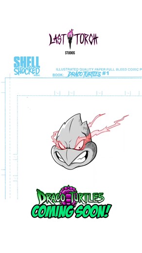 New cover Coming soon from @lasttorchstudios @smunchyart @john_spanglerscreations Draco Turtles 1 #LastTorchStudios #smunchy #ninjaturtles #tmnt quick sketch with @clipstudioofficial @wacomanz