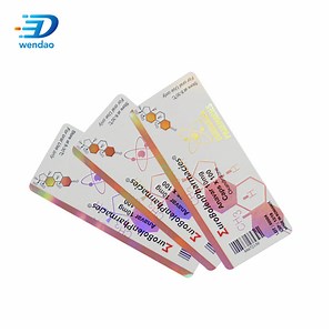 [Hot Item] Profession Design Safe Shipping Hologram 10ml Vial Label Pill Bottles and Labels for Vials