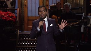 Aziz Ansari delivers uplifting SNL monologue