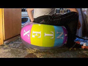 beach ball sit