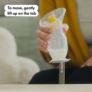 Many moms leak or let-down from one breast while feeding from the other, the Silicone Breast Milk Collector is designed to collect the breast milk that naturally flows from the other breast while nursing, to ensure every drop is used and not wasted. Learn more: https://bit.ly/3g6rhOJ | Medela Global