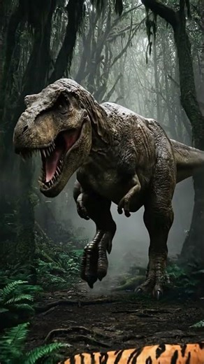 T Rex vs Tiger The King Has Fallen 🦖🐅