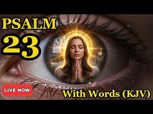LIVE: Psalm 23 (KJV) — The Lord Is My Shepherd | Prayer for Peace and Rest