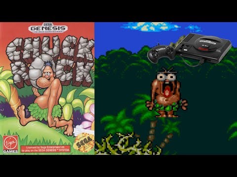 Chuck Rock – SEGA Genesis Gameplay