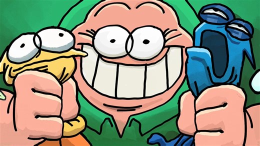 i also got to voice the nutty character known as Jerry who gets into all sorts of whimsical antics in @Shigloo's pilot! you can see the trailer here: