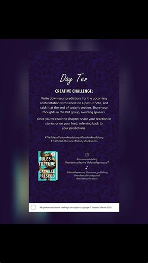 Readalong of 'The Rules of Fortune' by Danielle Prescod