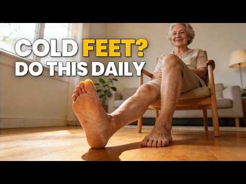 Seniors: 3 Foot Exercises to Improve Cold Feet and Circulation