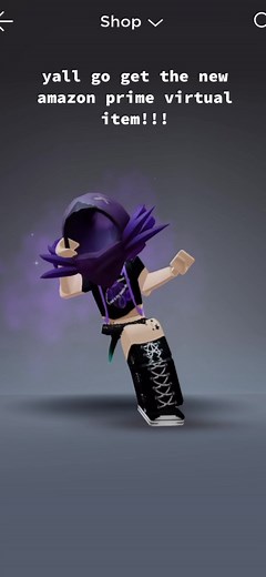 Get the Latest Amazon Prime Virtual Item for Roblox!