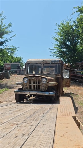 91K views · 2.1K reactions | Can I get this old Willy's delivery truck loaded? #abandoned #willys #boxtruck #rare #patina #shoptruck | Adventures Made From Scratch | Facebook
