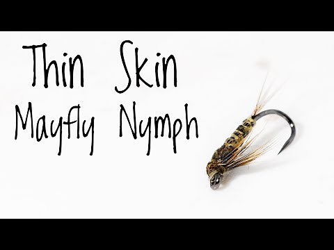 Thin Skin Mayfly Nymph - Fly Tying Tutorial
