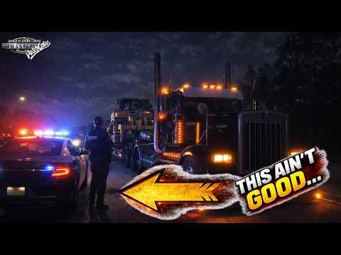 I Got Pulled Over… 😳 | Owner Operator Ep.28 | ATS Realistic Economy