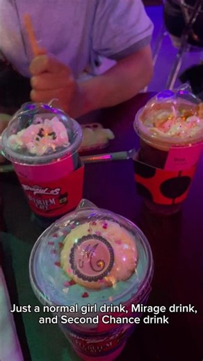 I was here for 6 hours (Miraculous Ladybug x Requiem Cafe) #popup #cafe #drinks