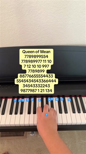 Q.o.M. (numbers and letters) // instagram: jessnotes123 #piano #pianotutorial #pianomusic #pianolesson #descendants3