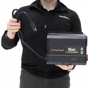 PowerMax AC to DC Converter w/ Built-In 3-2-1 Stage Battery Charger - 12V - 60 Amps PowerMax RV Powe